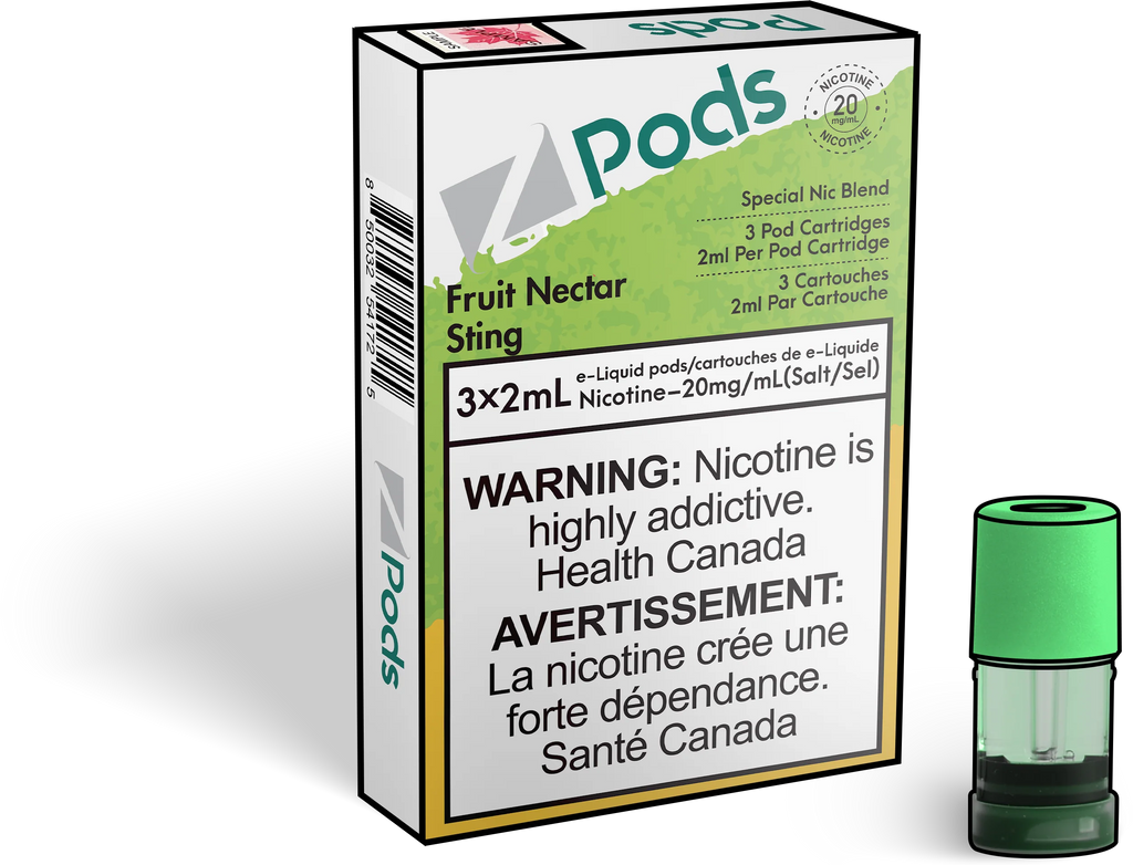 Zpods - Closed Pod System — product photo — Federal excise stamp