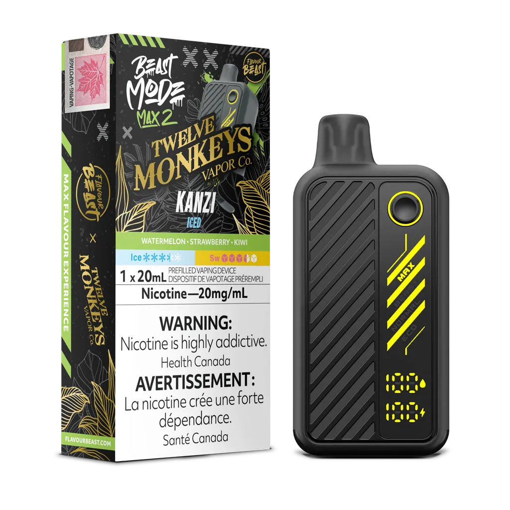 Twelve Monkeys x Flavour Beast Mode Max 2 50K - Jetable [FR]