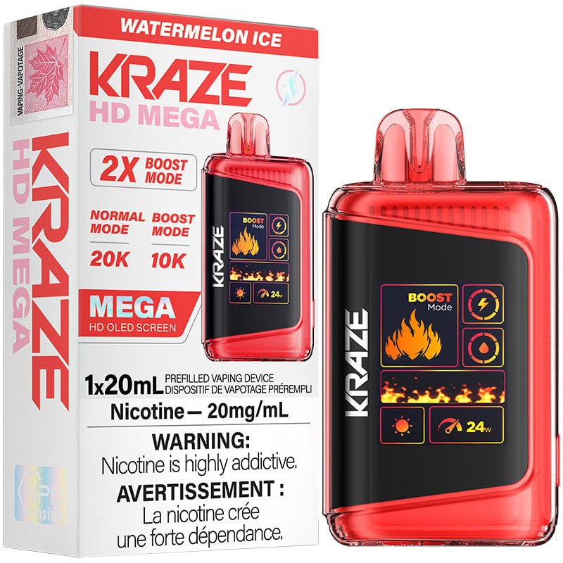 Kraze HD Mega 20K - Disposable