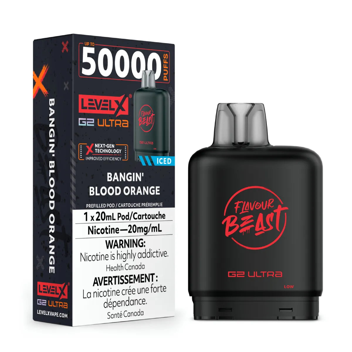 Level X Ultra 50K - Closed Pod System [ON]
