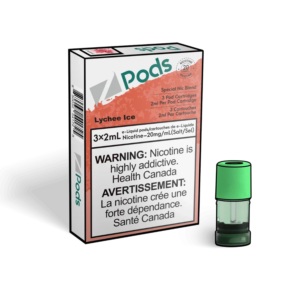 Zpods - Closed Pod System — product photo — Federal excise stamp