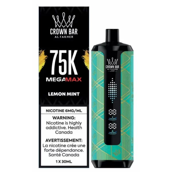 Al Fakher Crown Bar 75K - Disposable Shisha Style Vape [ON]