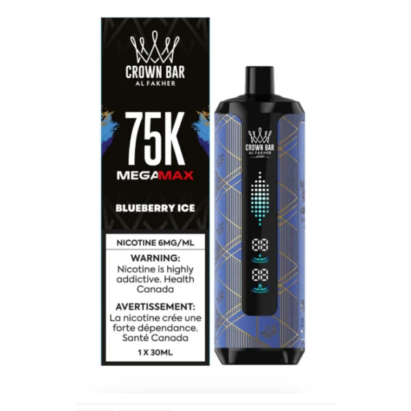 Al Fakher Crown Bar 75K - Disposable Shisha Style Vape [ON]