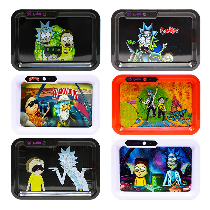 LED Rolling Tray | Rick & Morty - Default Title