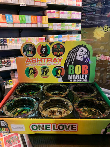Bob Marley Ashtray | Glass